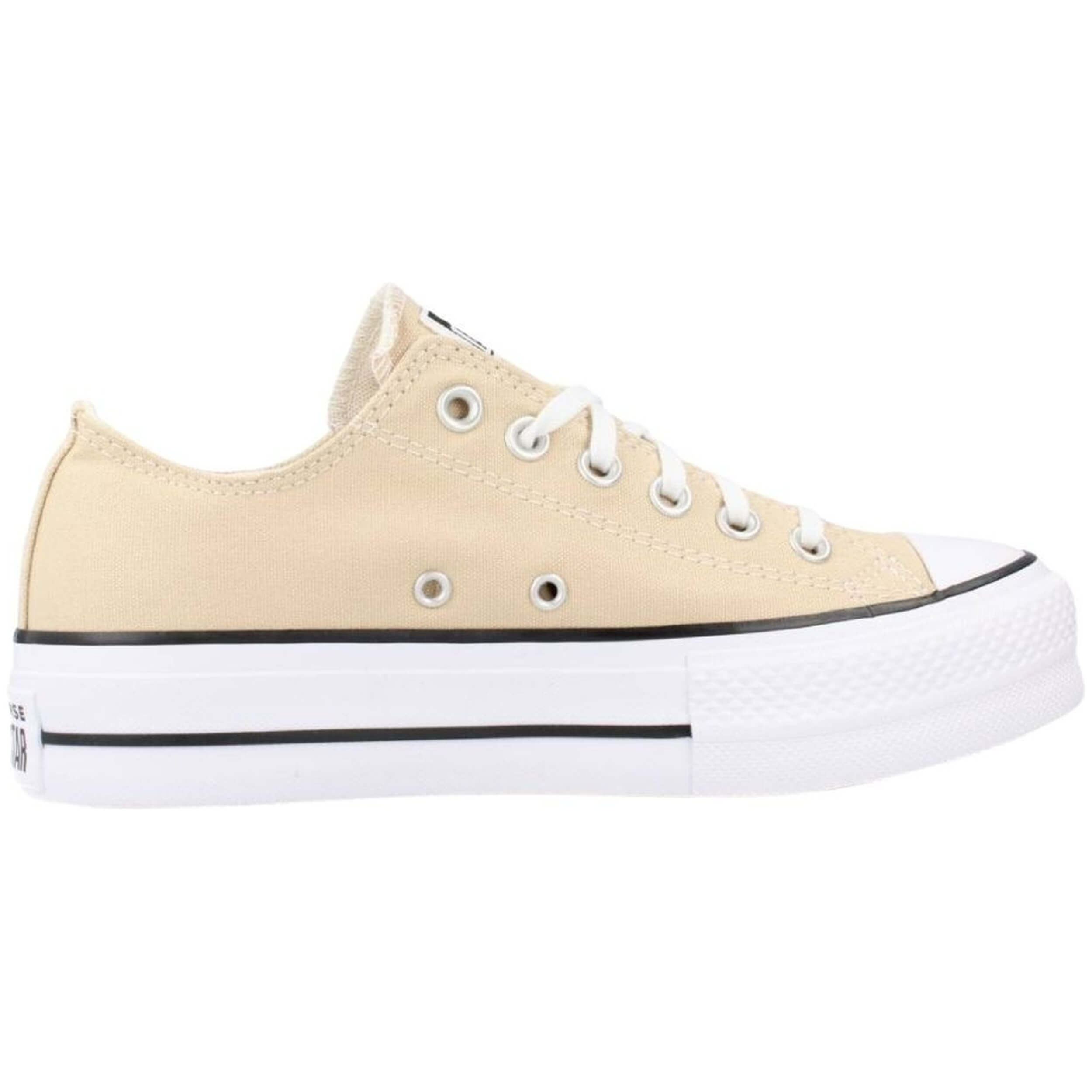 Calzado Sportswear marca Converse modelo A03542C para mujer en color beig