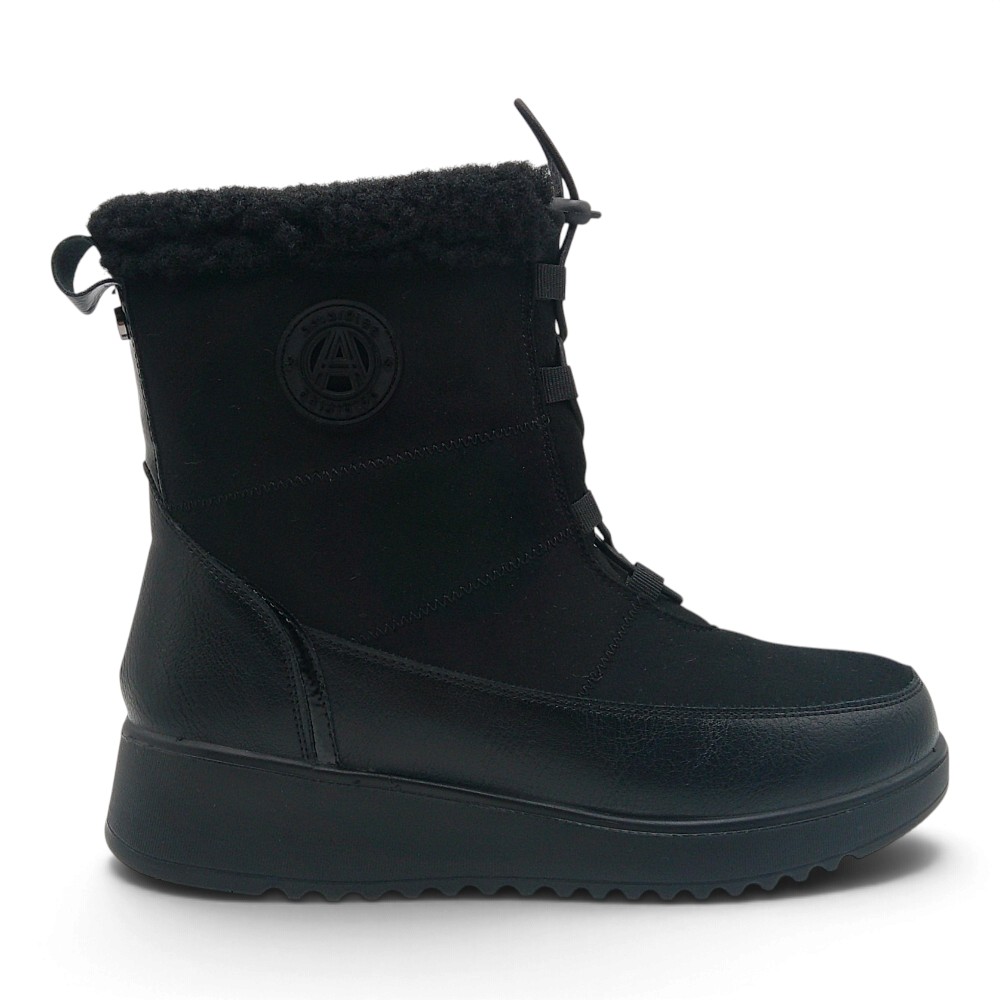 Botines Amarpies modelo Atl31137 en color Negro