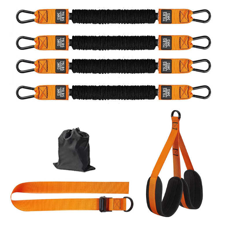 6 piezas de cuerdas de resistencia auxiliares para dominadas para ejercicio al aire libre doméstico, bandas de resistencia para barra fija para entrenamiento físico, equipo deportivo