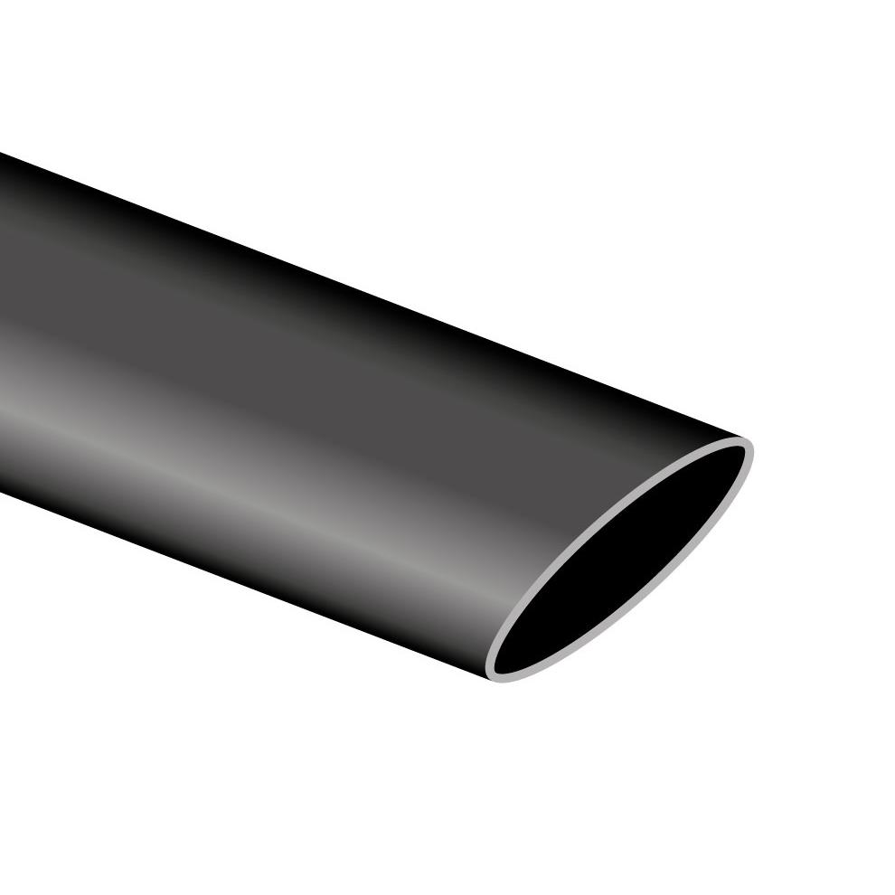 Tubo termoretráctil negro