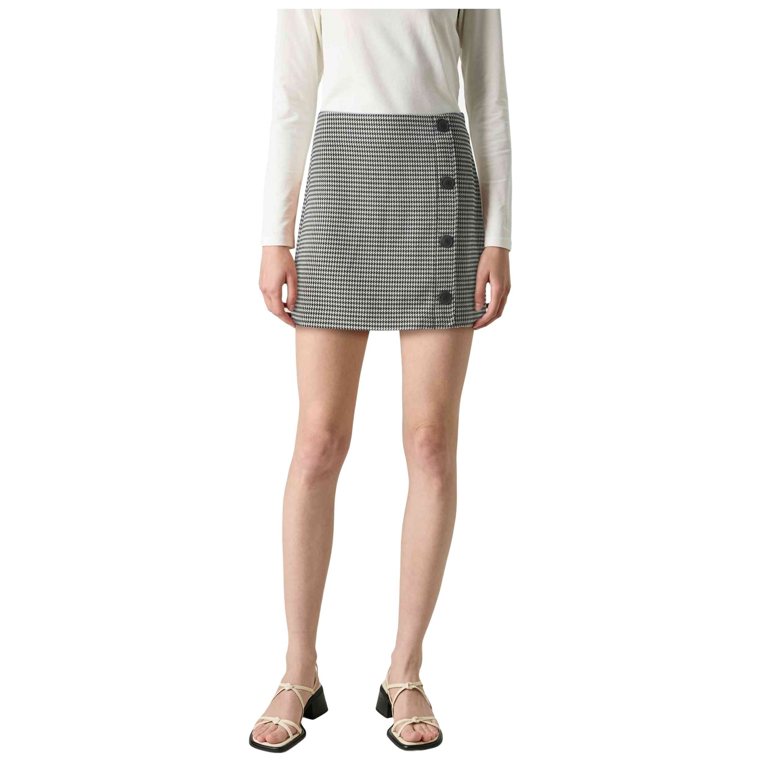 Falda Short Only modelo 501900022002 para Mujer en color Gris