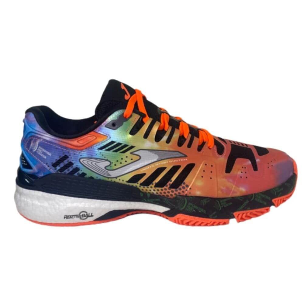 Zapatilla naranja JOMA -T.SLAM 2316 black-orange-yellow FIP TFIPS2316P