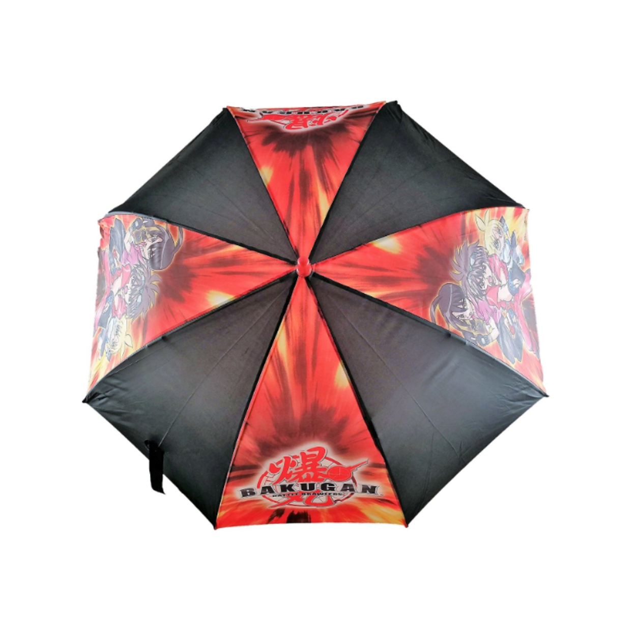 Kids Euroswan Paraguas Infantil Bakugan Negro Estampado - 68 Cm