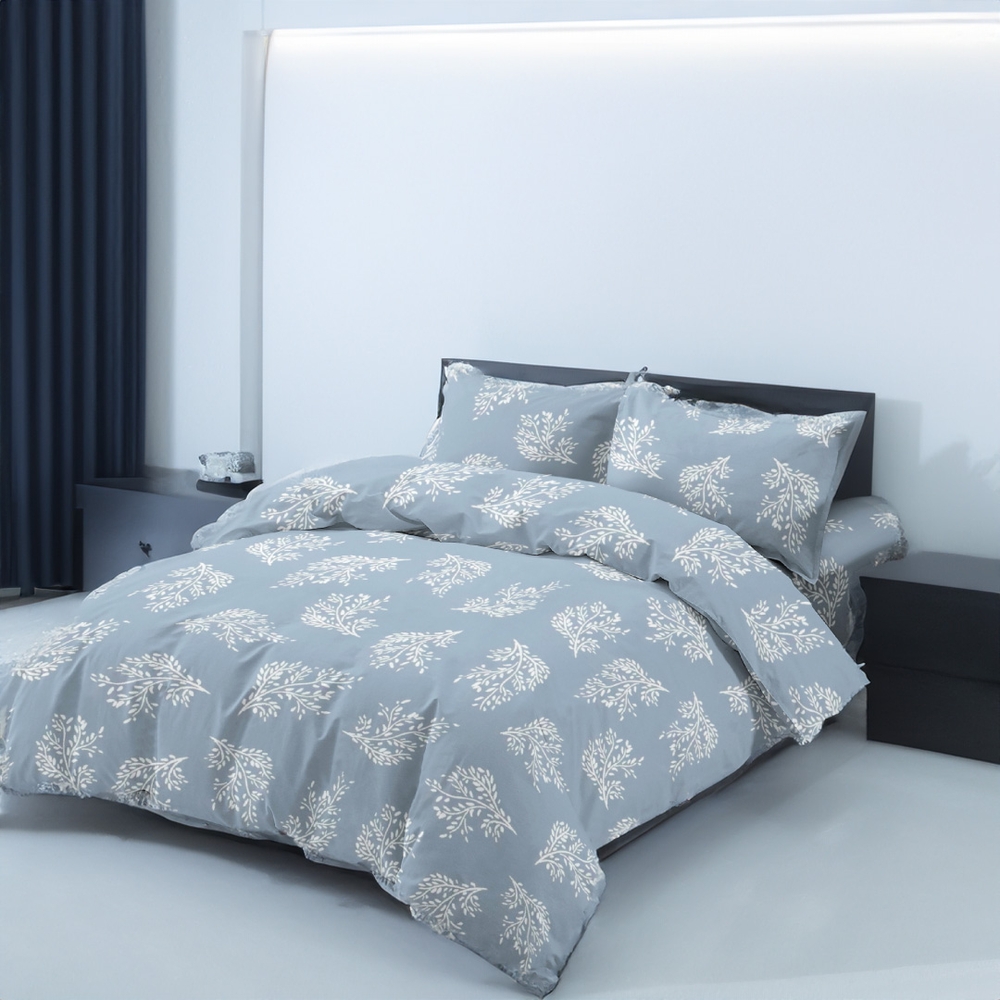 PLUSHOME Juego Funda Nórdico Cama 90-180cm 3 o 4 Piezas Poliéster 100% Microfibra
