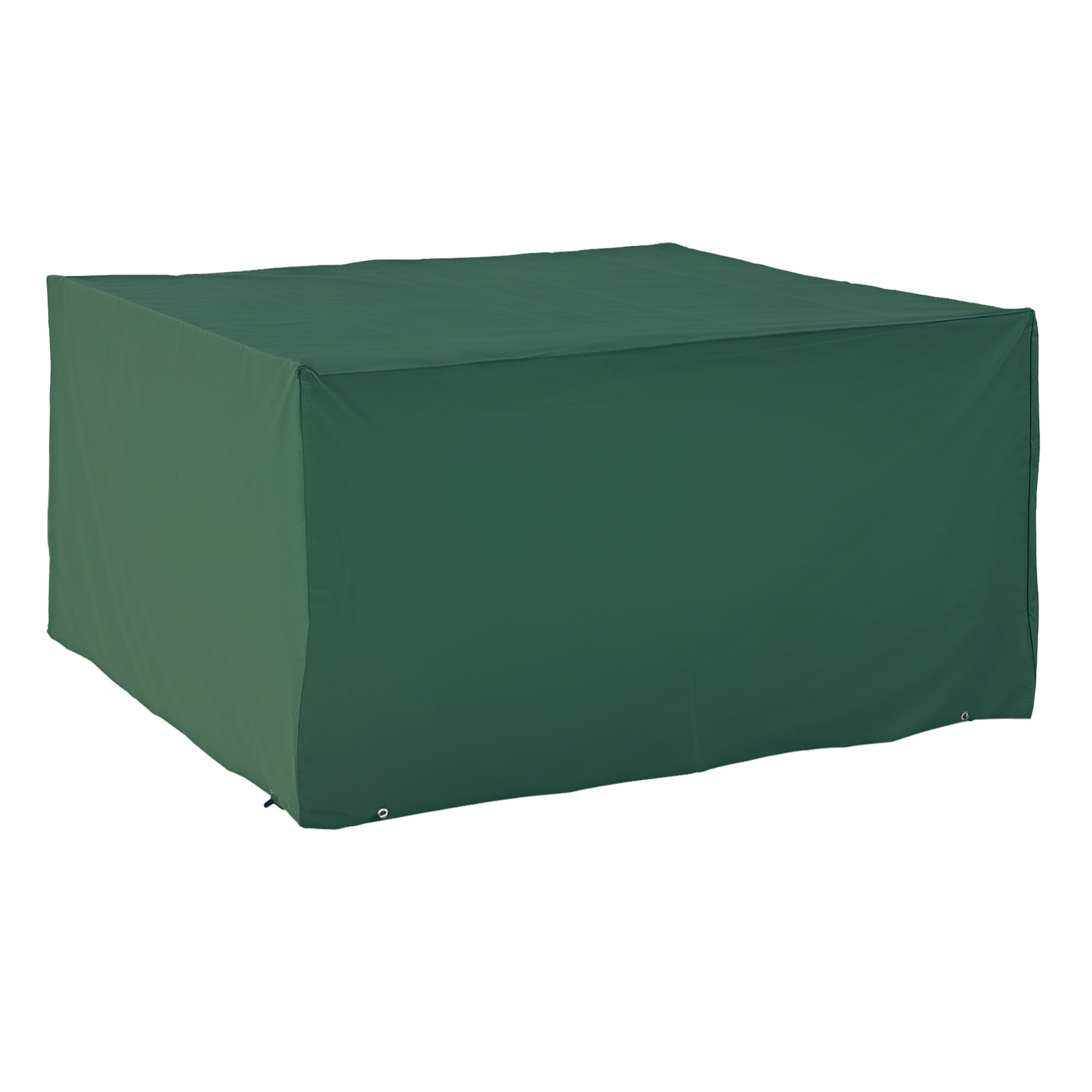 Outsunny Funda para muebles de jardín cubierta de protección con ojales de aluminio (varios colores y medidas), medida 135x135x75 cm, color verde