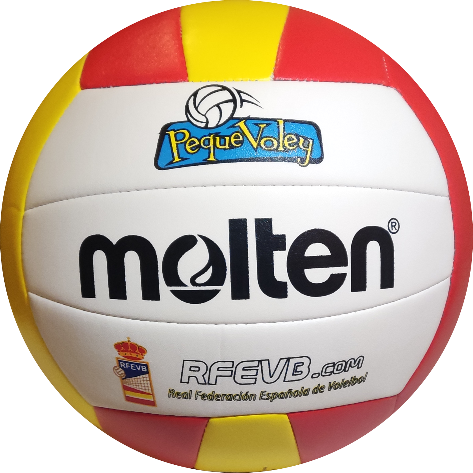 Balón Voleibol Molten Pequevoley  España. Oficial de competiciones Voleibol pista
