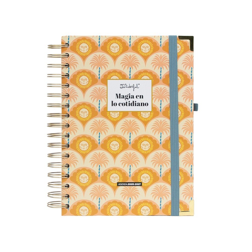 MR AGENDA ESCOLAR 2026-2027 DIA PAGINA MAGIA EN LO COTIDIANO AGENDA ESCOLAR 26 17x4x23 Cms.