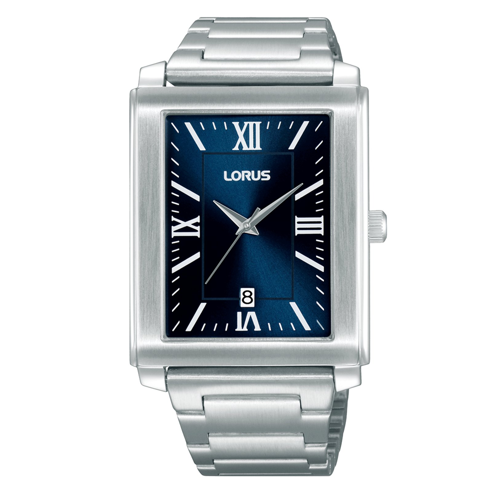 Lorus Reloj Hombre Caja De Acero Pulsera Acero De Color Plata Resistente Al Agua 5 Atm Rs985dx9