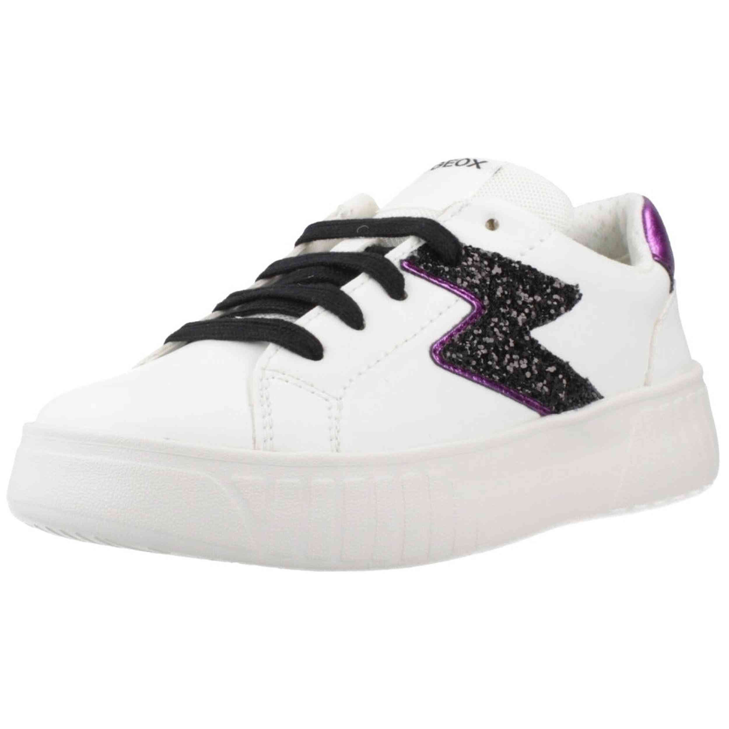 Zapatillas Geox modelo Mikiroshi para Niñas en color Blanco