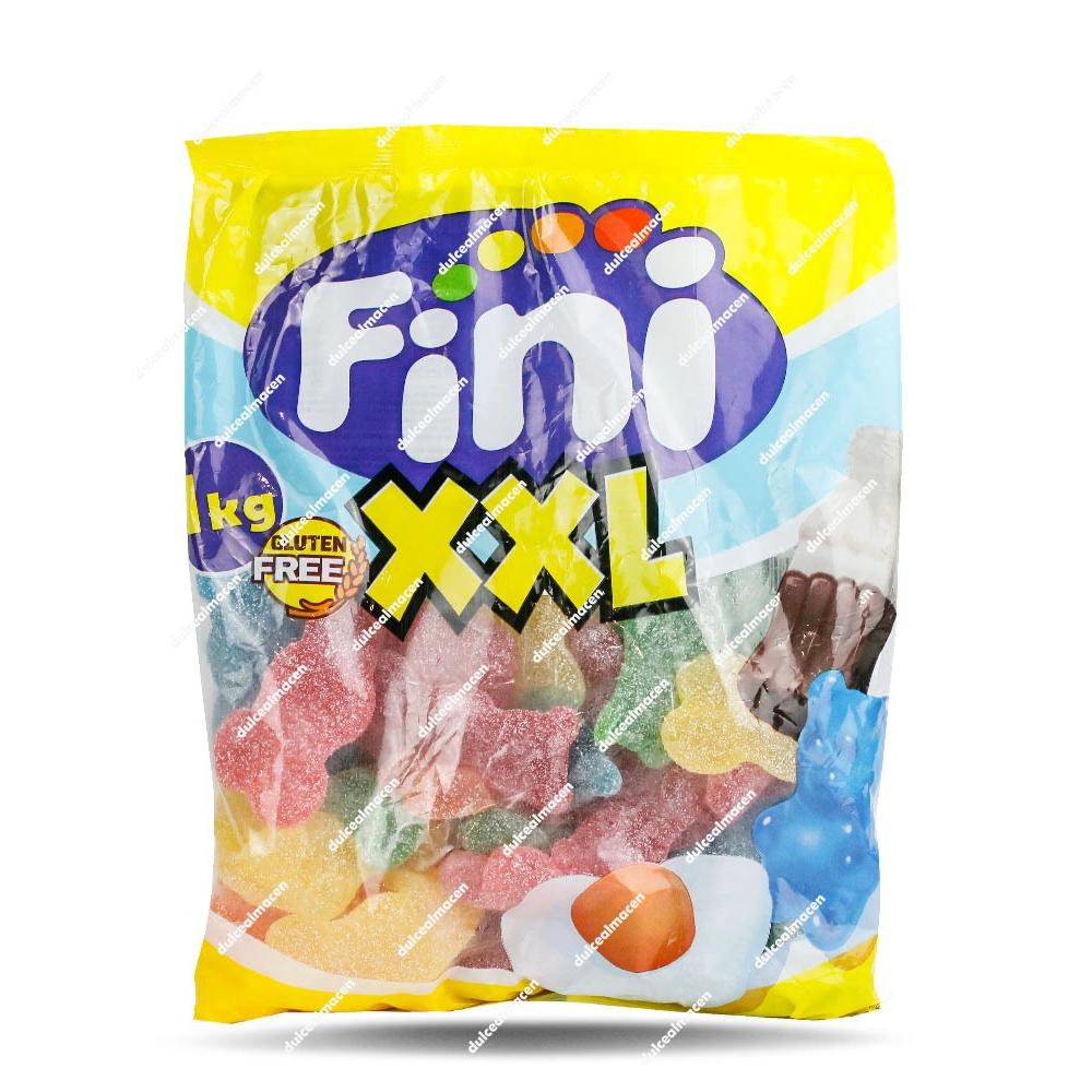 Fini Maxi Osos Pica 1 kg | Gominolas XXL Ácidas Sin Gluten
