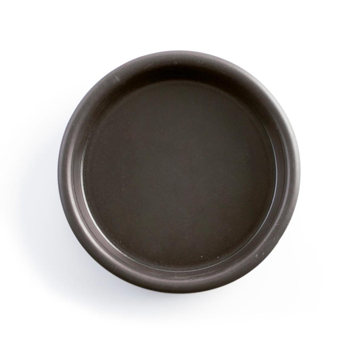 Cazuelas redondas de barro negro Lux Quid 10 a 26 cm - Cocina tradicional al horno y presentación directa en mesa - Alta resistencia al calor - Elegancia rústica para tapas, raciones o recetas individuales