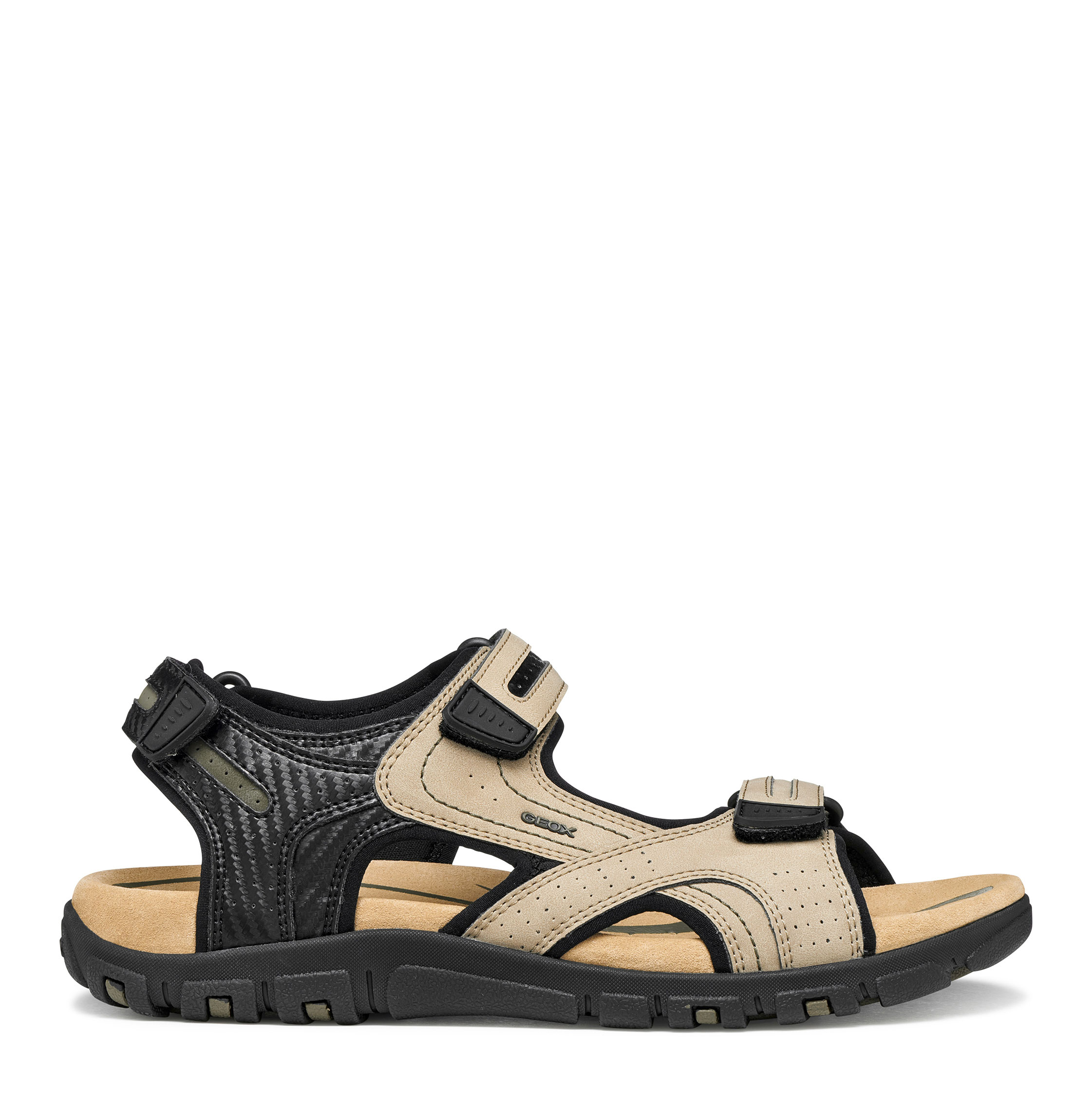 Geox Sandalia acolchada Strada U8224D 0EKBC-C0113 , para Hombre