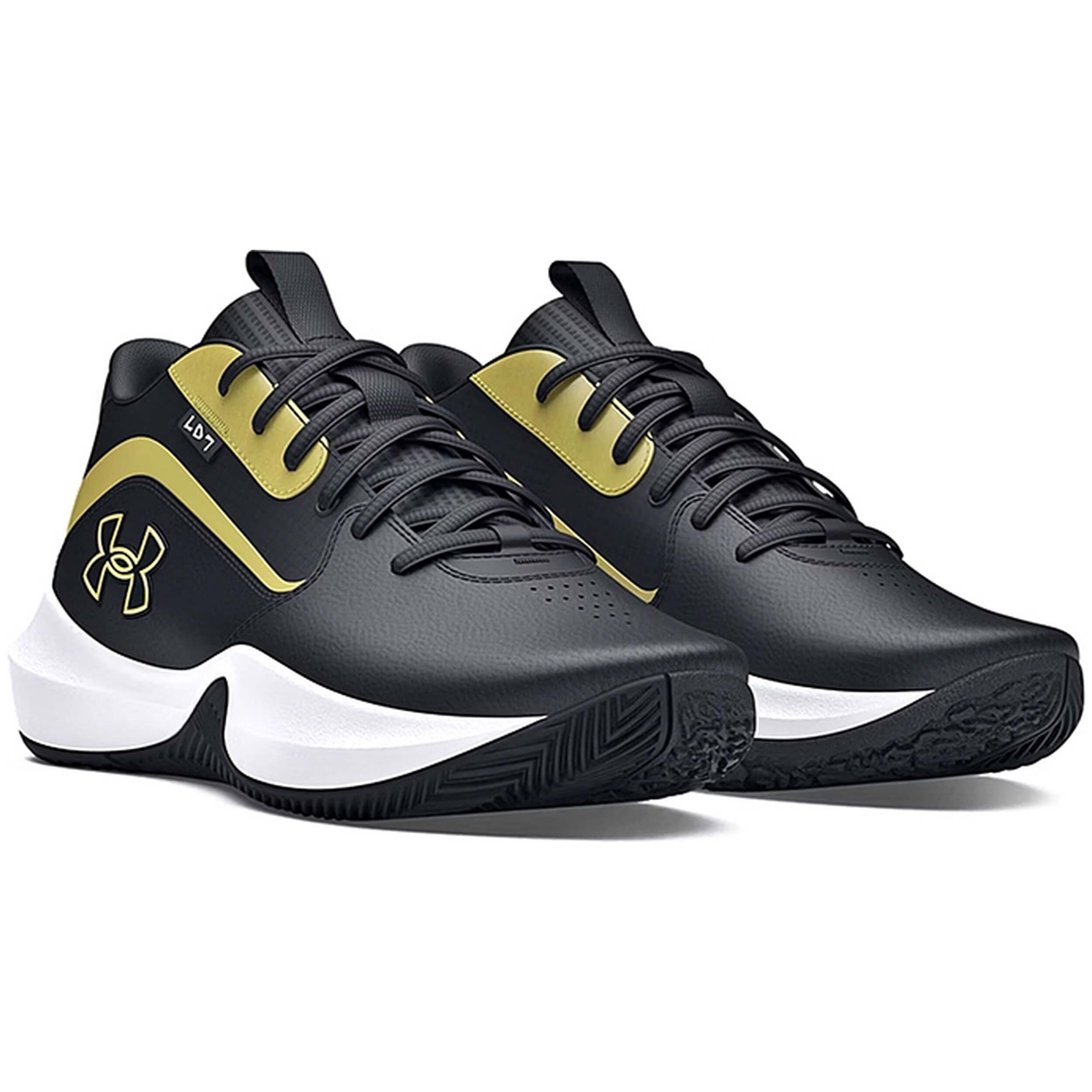 Zapatillas De Baloncesto Under Armour modelo 3028512-001 para Hombre en color Negro