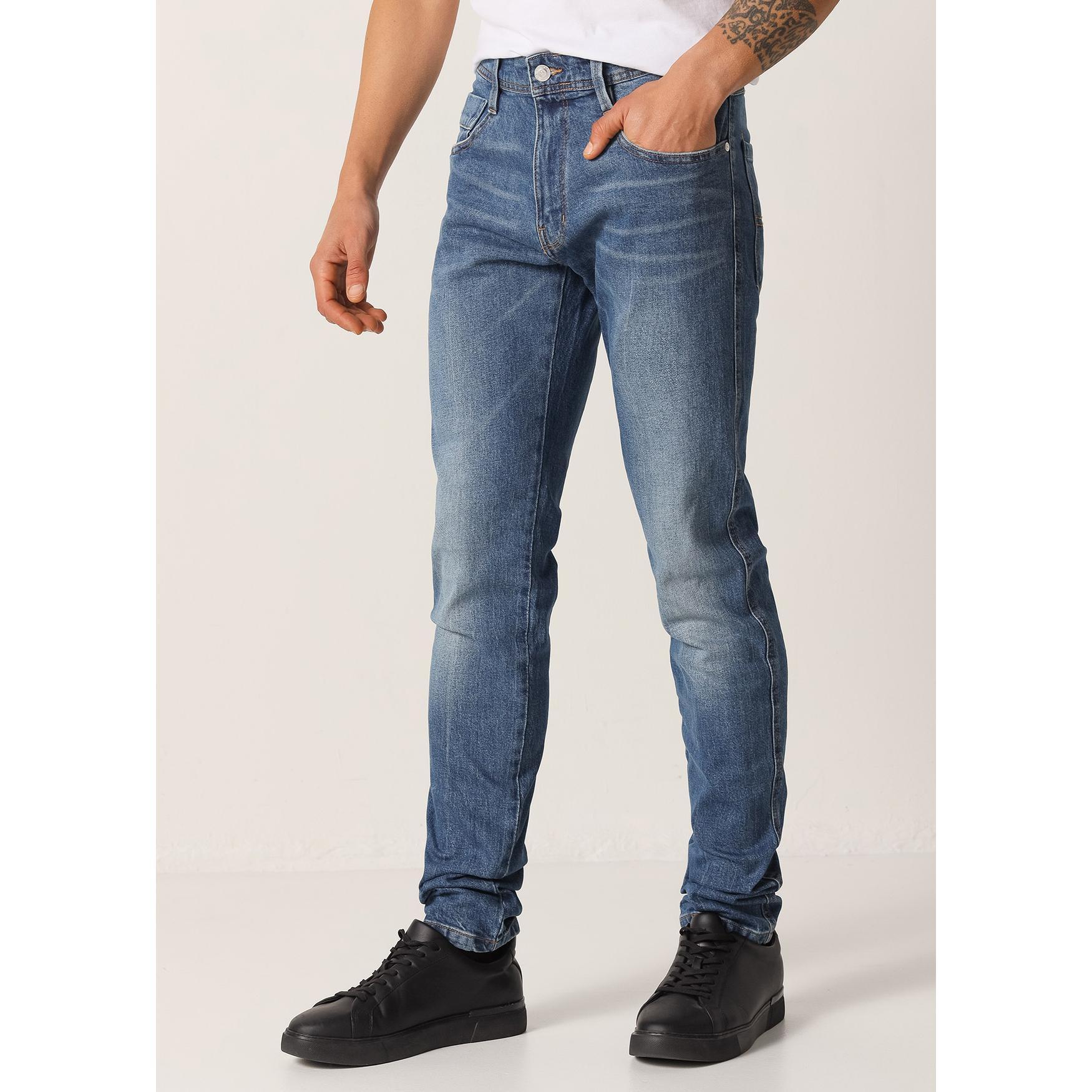 SIX VALVES - Jeans basico - Tiro medio - Slim fit - Tallaje en pulgadas- Tallaje en Pulgadas