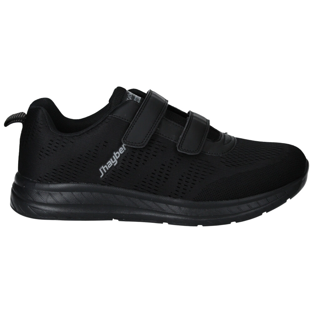 Zapatillas cómodas de hombre Caelus Negro J´HAYBER