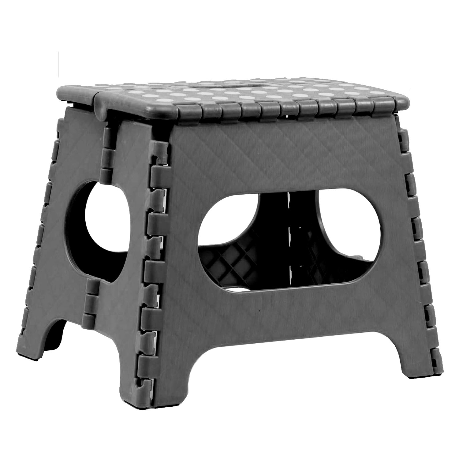 EasySpeeD Taburete Plegable, Antideslizante Banco Plegable Portatil, Capacidad de Carga 150kg Banqueta Plegable, Hecho de Material Plástico PVC, Cocina, El Baño o El Dormitorio, Rosa