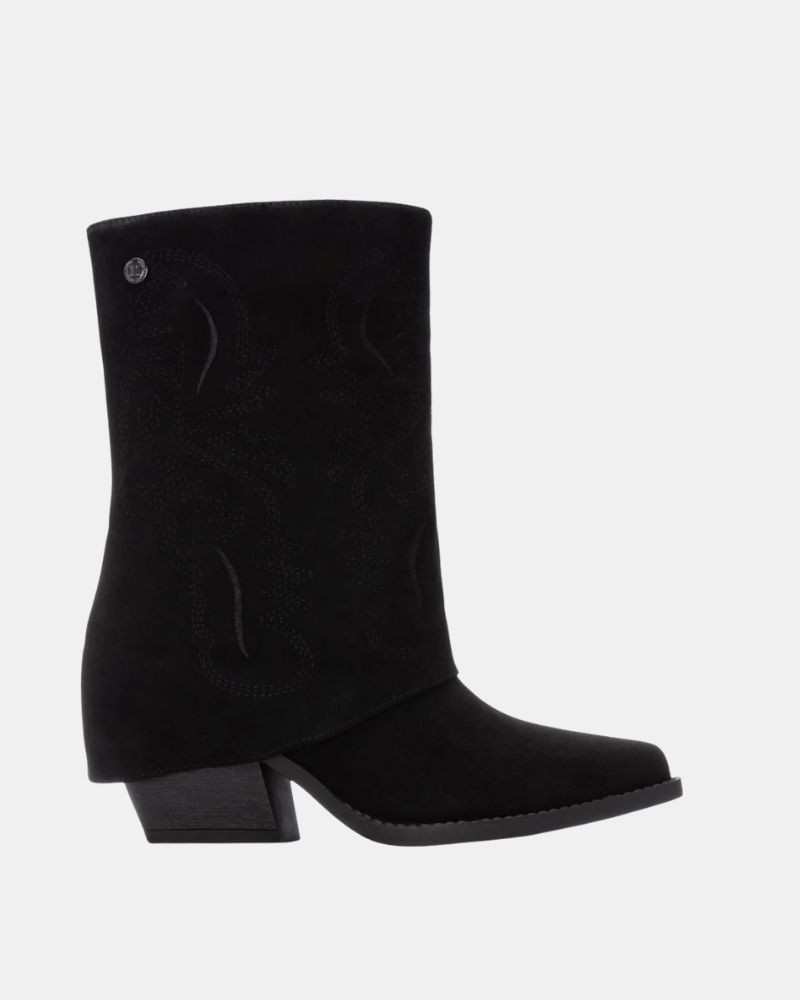 XTI 144470 Botas Cowboy Mujer Negro