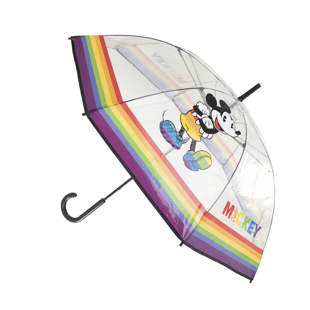 Disney Mickey Mouse Cerdá Paraguas Transparente Pride 70344