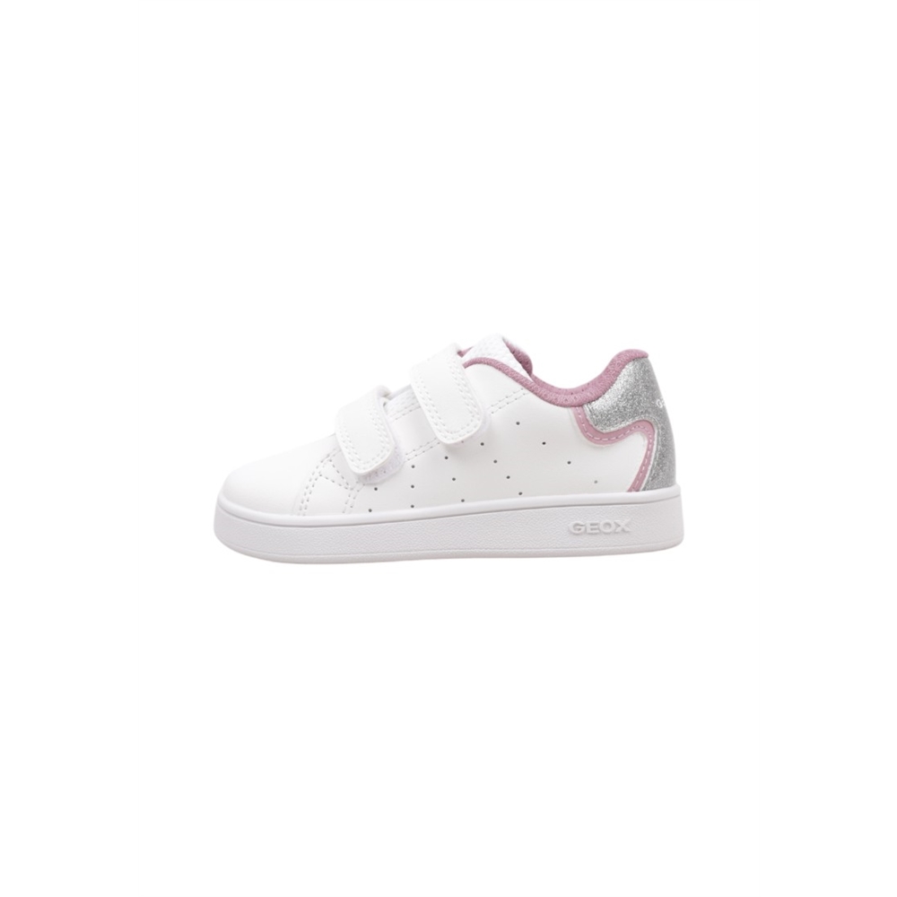 Geox B ECLYPER GIRL A Deportivas Planas Bebé - niña (hasta la talla 30) Blanco