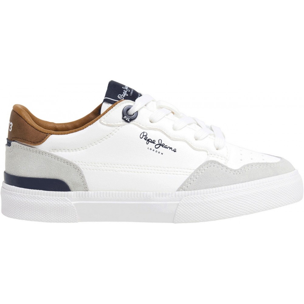 PEPE JEANS PBS30590 800 Zapatillas deportivas ni?o 35025 25V DEPORTIVO KENTON RUMP BLANCO