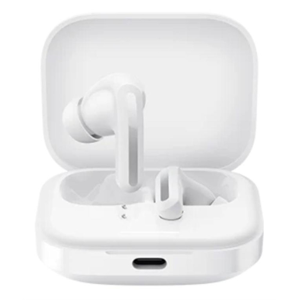 Xiaomi - Auriculares inalámbricos Buds 5 con cancelación activa de ruido (ANC) hasta 99,5 %, sistema de triple micrófono y IA para llamadas nítidas, color blanco