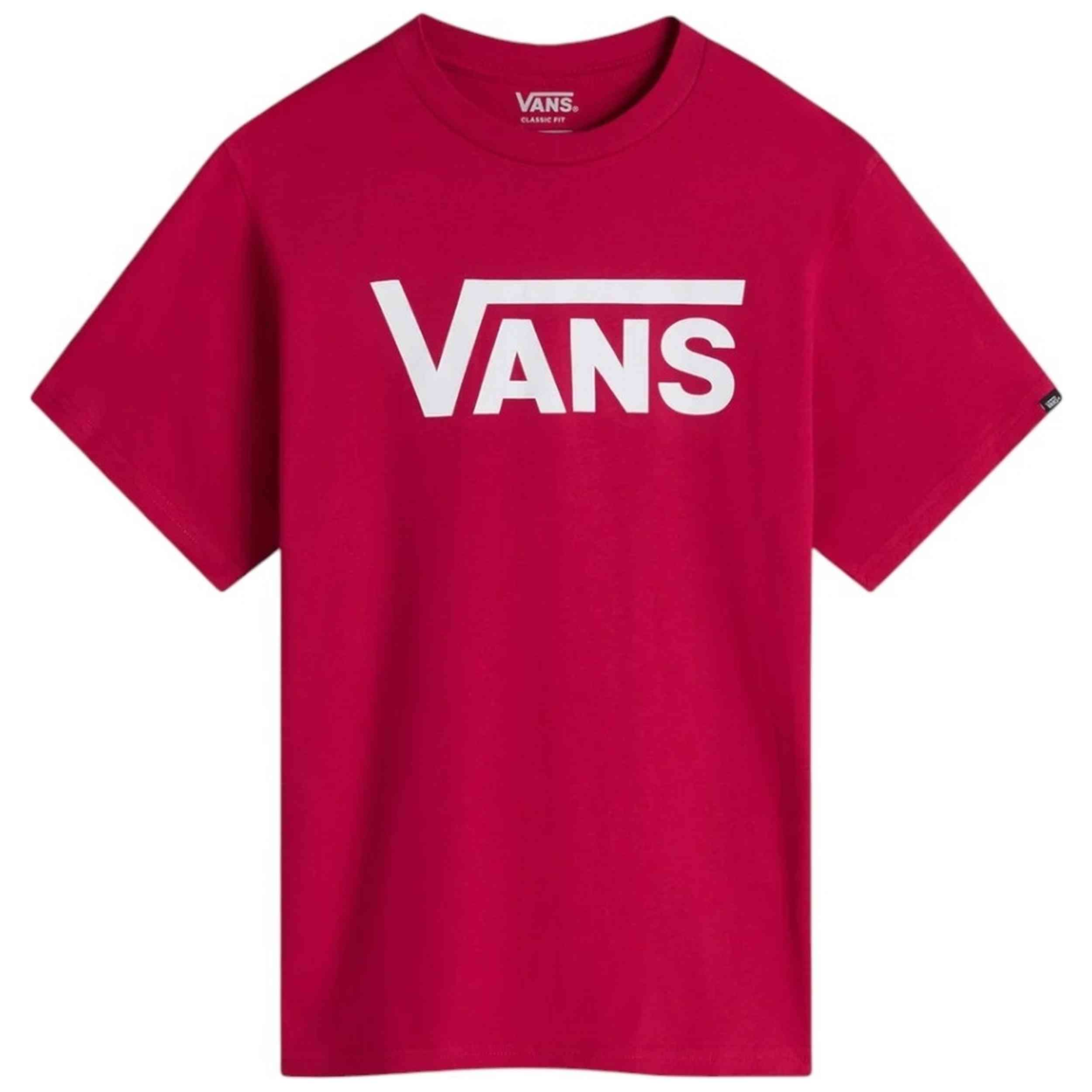 Textil Vans modelo Vans Classic Ss Tee Crimson Haze en color Rojo