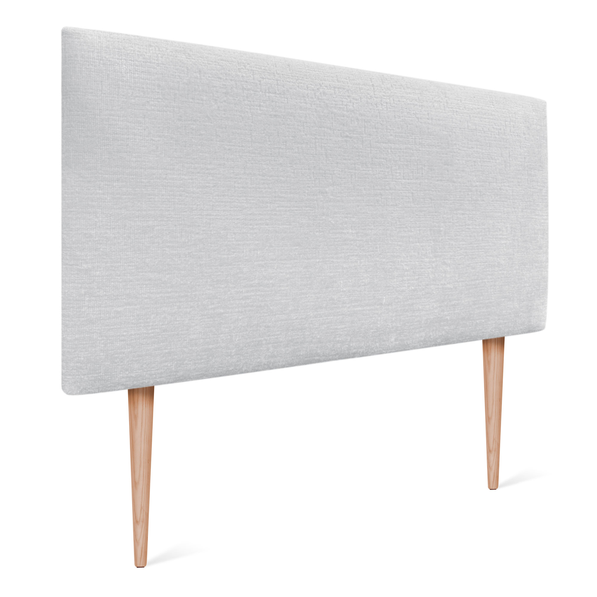 DHOME Cabecero en Lana Liso con Patas Alta Gama Moderno con 4cm Grosor