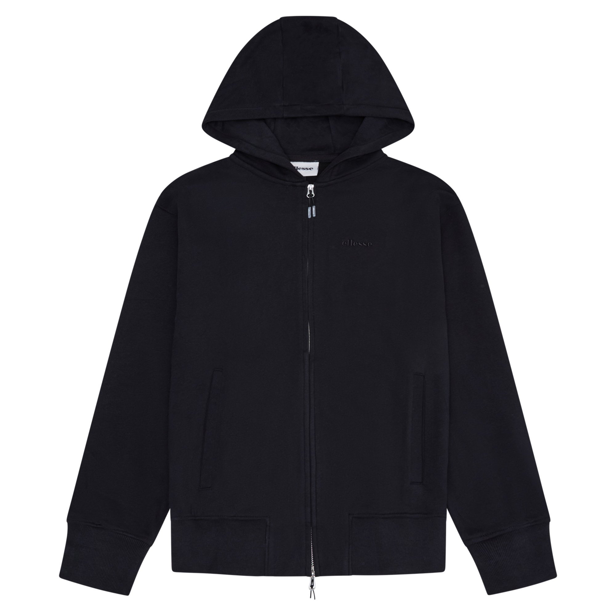 ellesse Chaqueta sudadera con capucha para hombre - TAURASI, cremallera, logotipo, liso Taurasi FZ Hoody