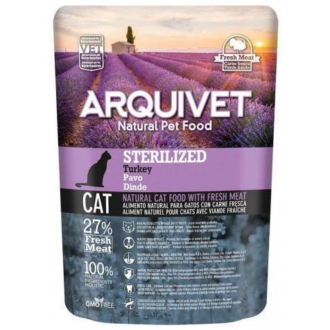 Arquivet Gato Sterilized Pavo 350 gr