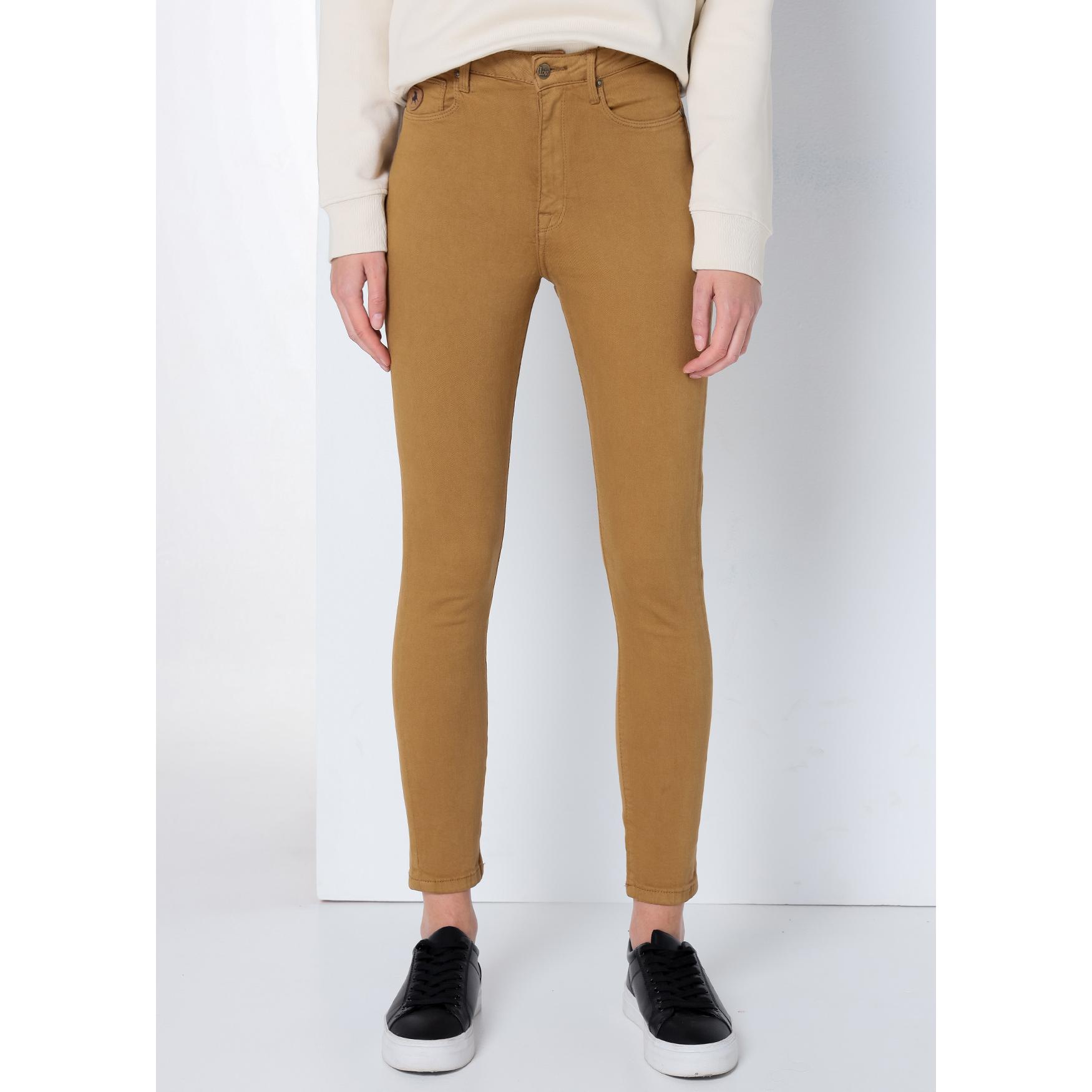 LOIS JEANS - Pantalon color Skinny ankle - Tiro medio- Tallaje en Pulgadas