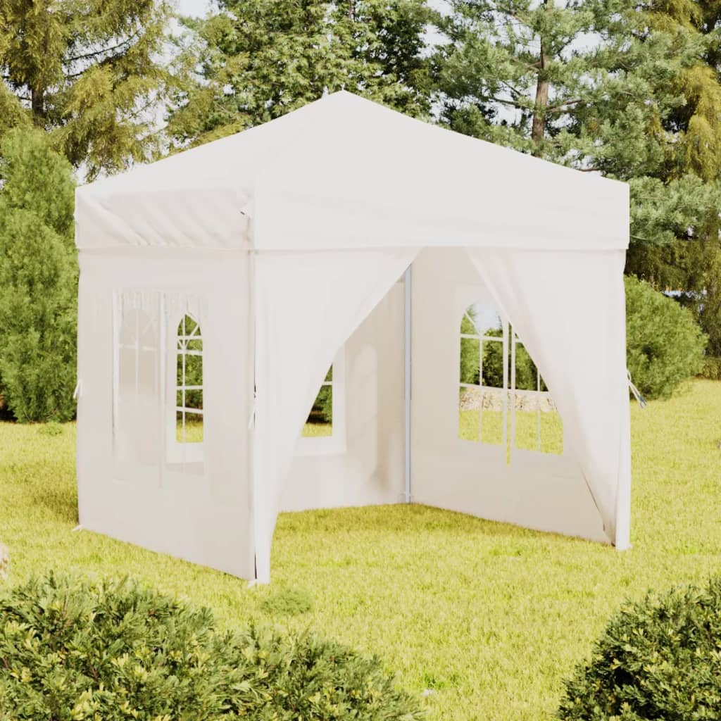 vidaXL Carpa de Fiesta Plegable con Paredes Laterales Pabellón Color Azul, Antracita, Taupé y mas