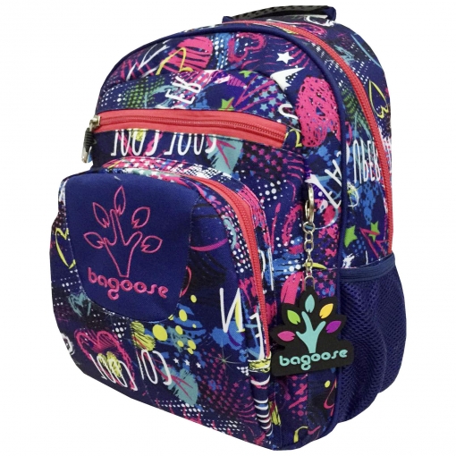 Mochila bagoose 35 cm graffiti azul C y P