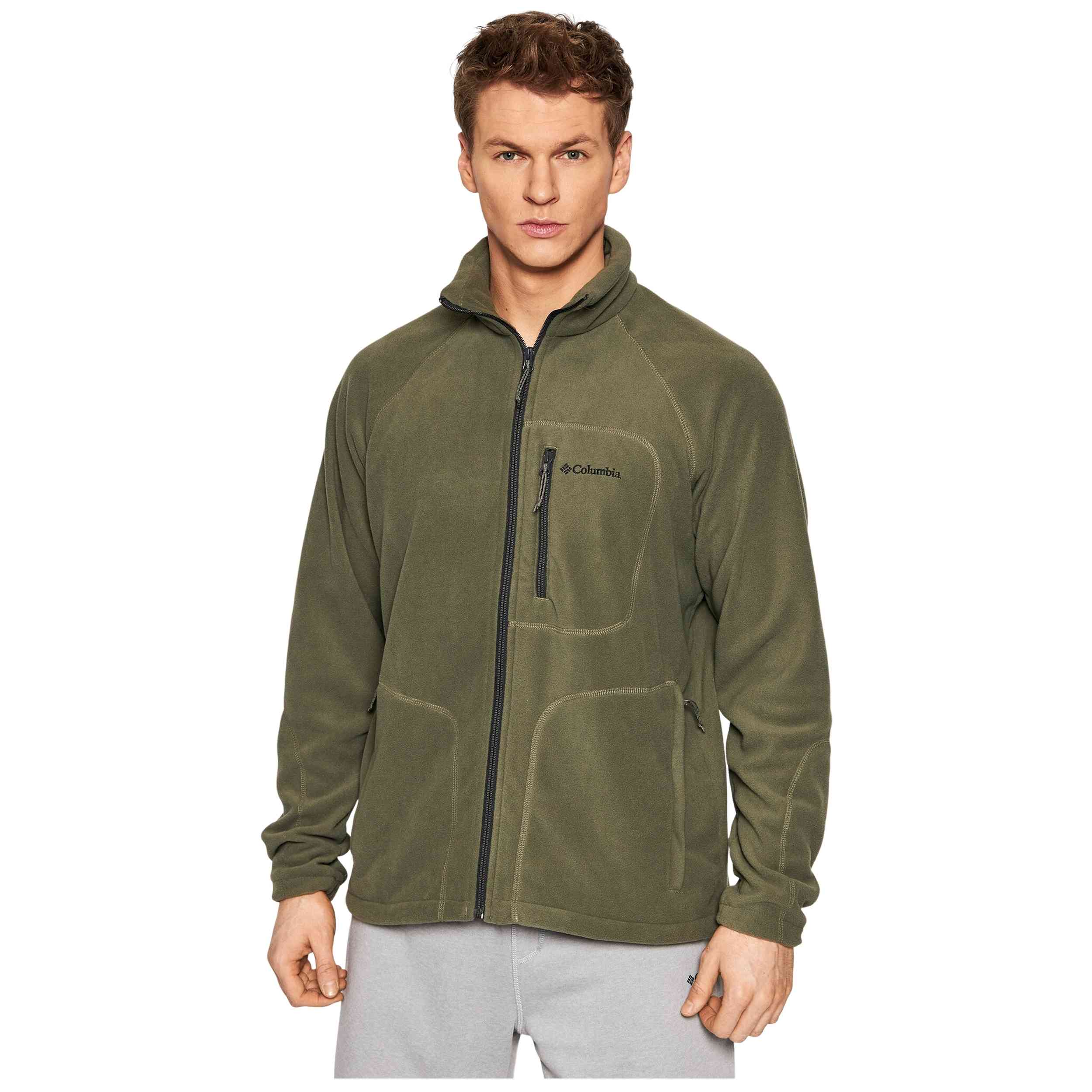 Textil Columbia modelo Fast Trek™ Ii Full Zip Fleece en color Verde