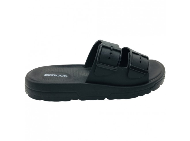 Chanclas de Agua para Hombre Nicoboco Lamber C40-478 Primavera-Verano 2026, Color Negro, Tallas 40-45 - Ideales para Playa y Piscina, Comodidad y Estilo en Cada Paso, Resisten al Agua y al Desgaste, D