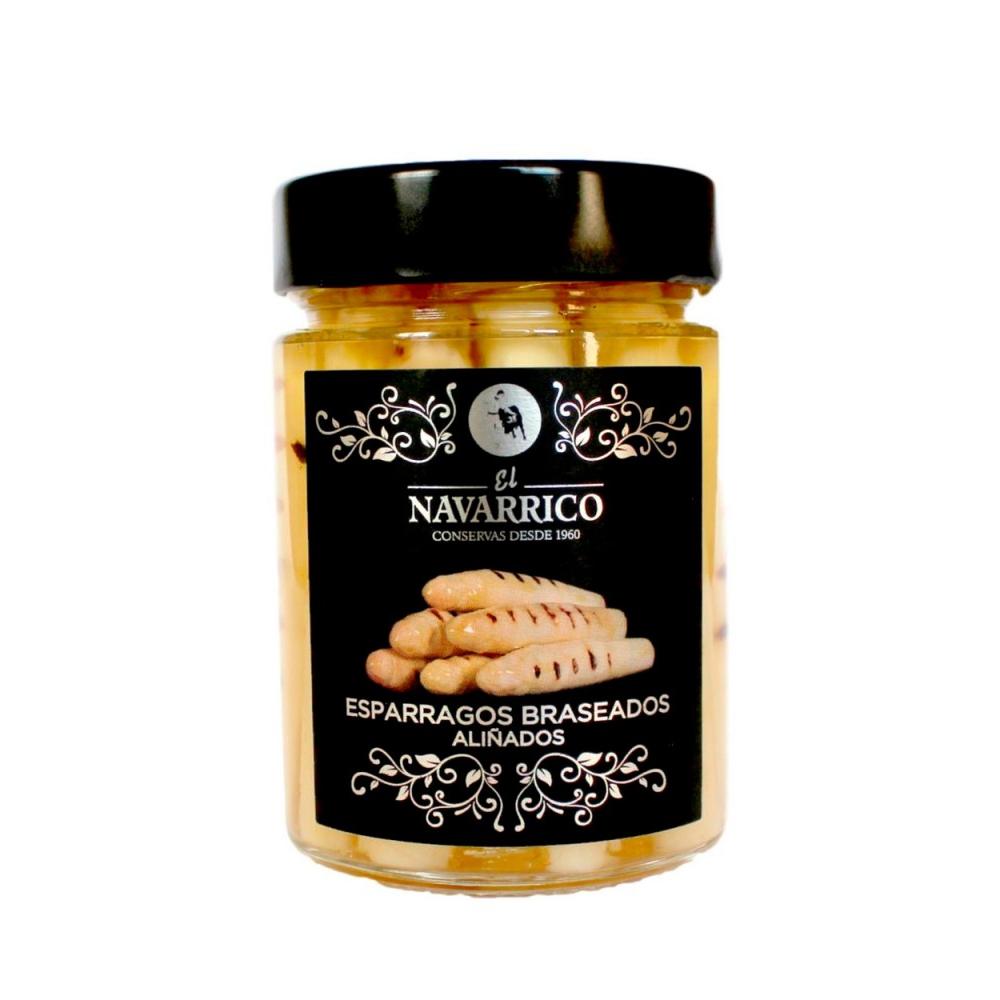 Esparragos Braseados El Navarrico 310gr  España  310 cl. º