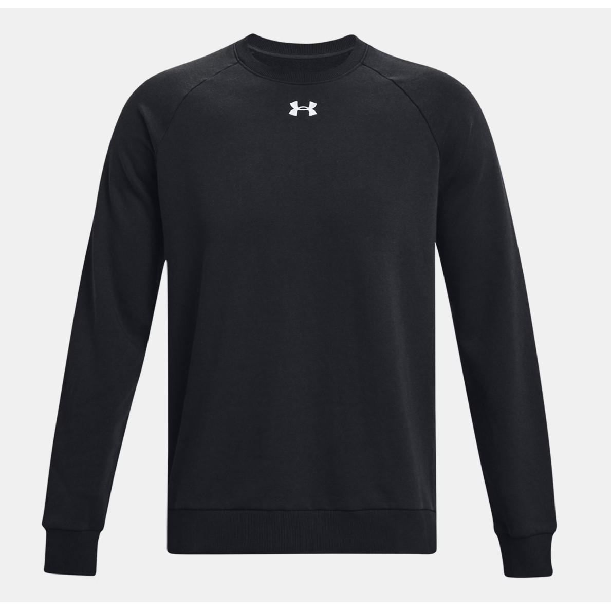 Under Armour Sudadera con cuello redondo UA Rival Fleece para hombre   1379755-001