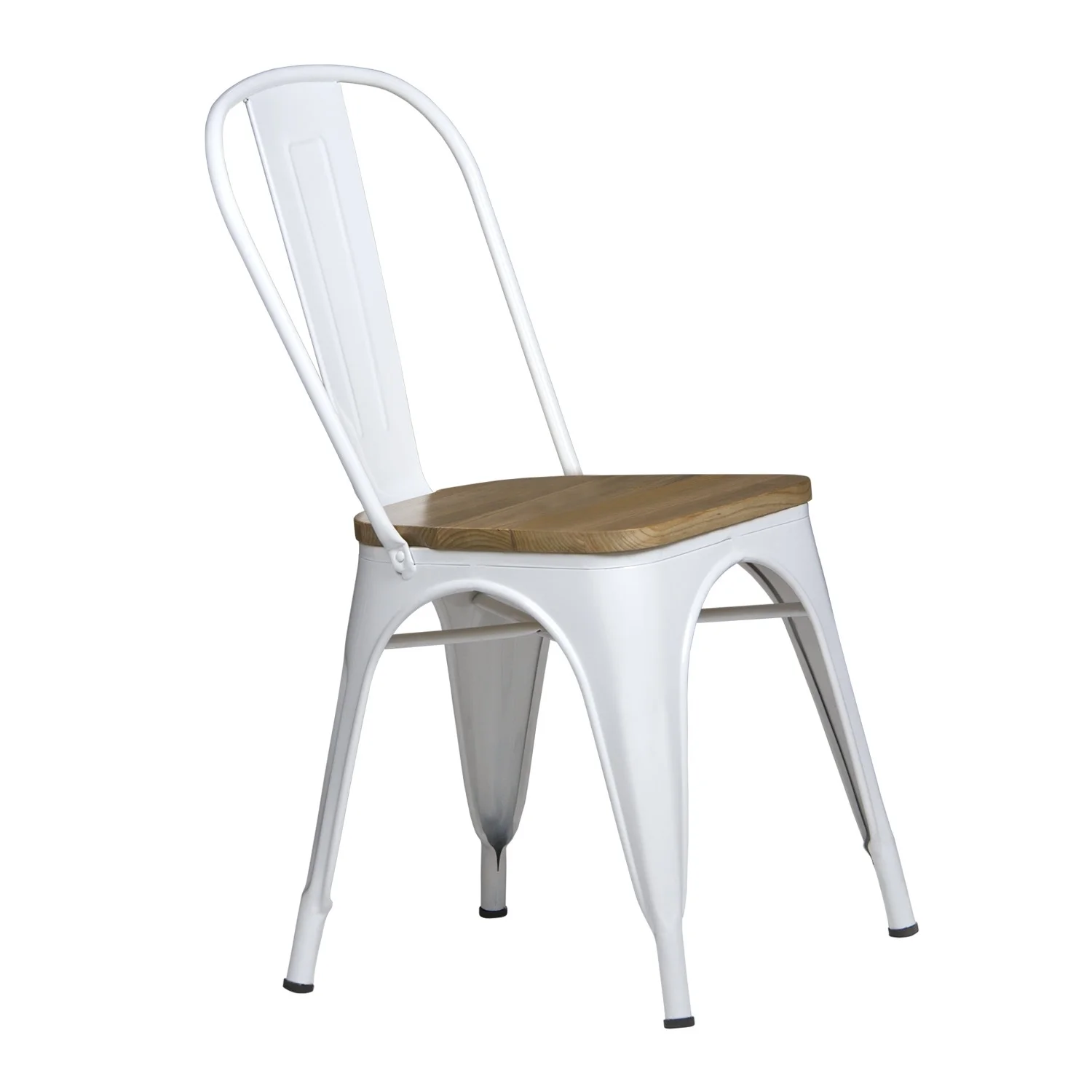 LÚZETE - Silla Josephine Blanca Madera - Diseño Original