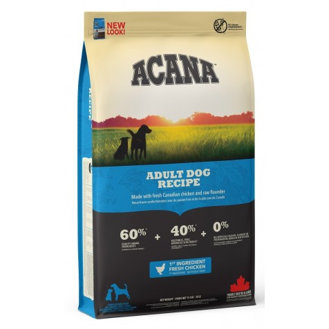 Acana Pienso Natural para Perros Adultos de Calidad 17 Kg