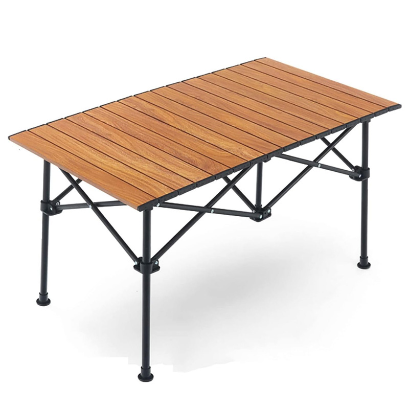 Mesa Plegable al Aire Libre, Picnic de Acero portátil/Suministros for Equipos de Barbacoa, Mesa Plegable del Respaldo del vehículo
