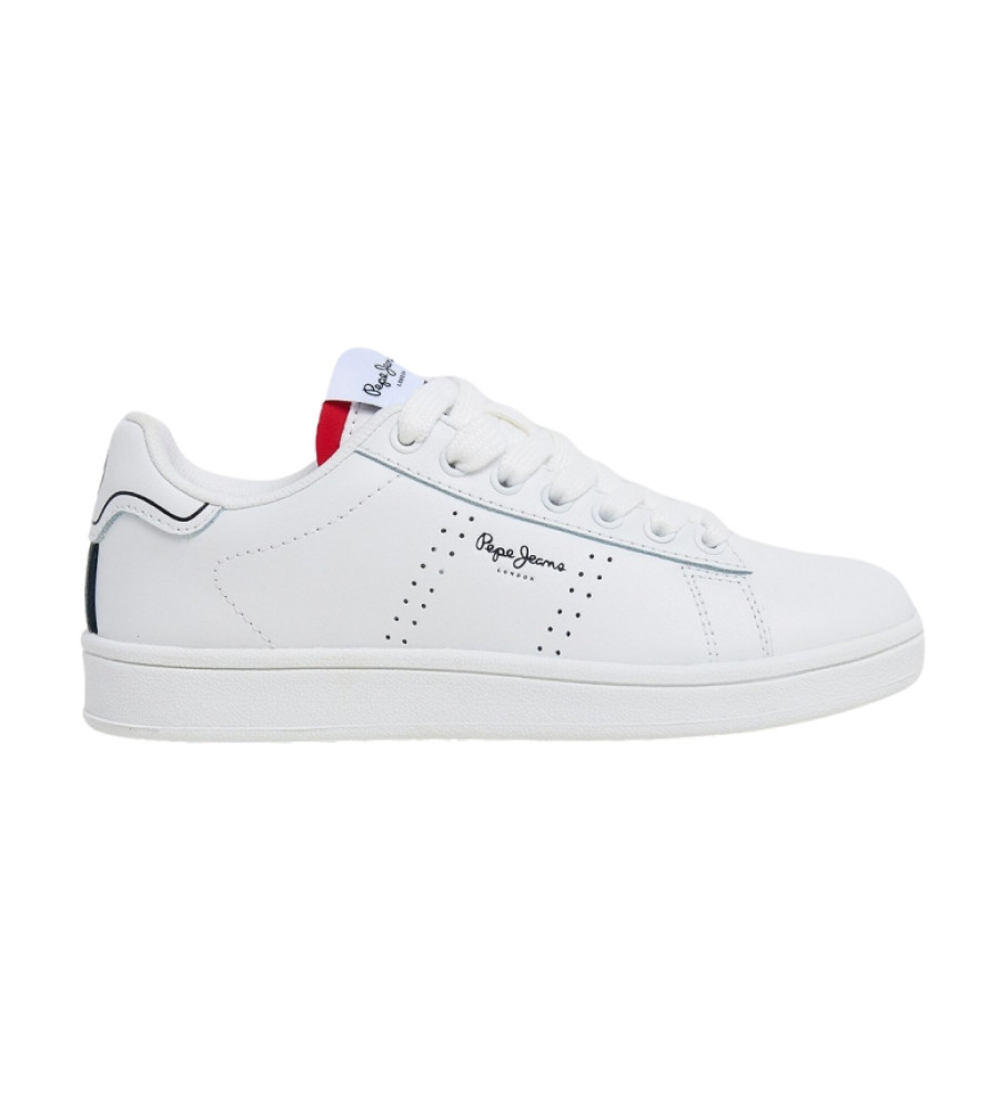 Pepe Jeans | Mujer | Zapatillas de Piel Player Basic blanco