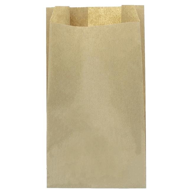 MONOUSO | Bolsa de Papel Kraft 30+9x58cm (1000 Uds)