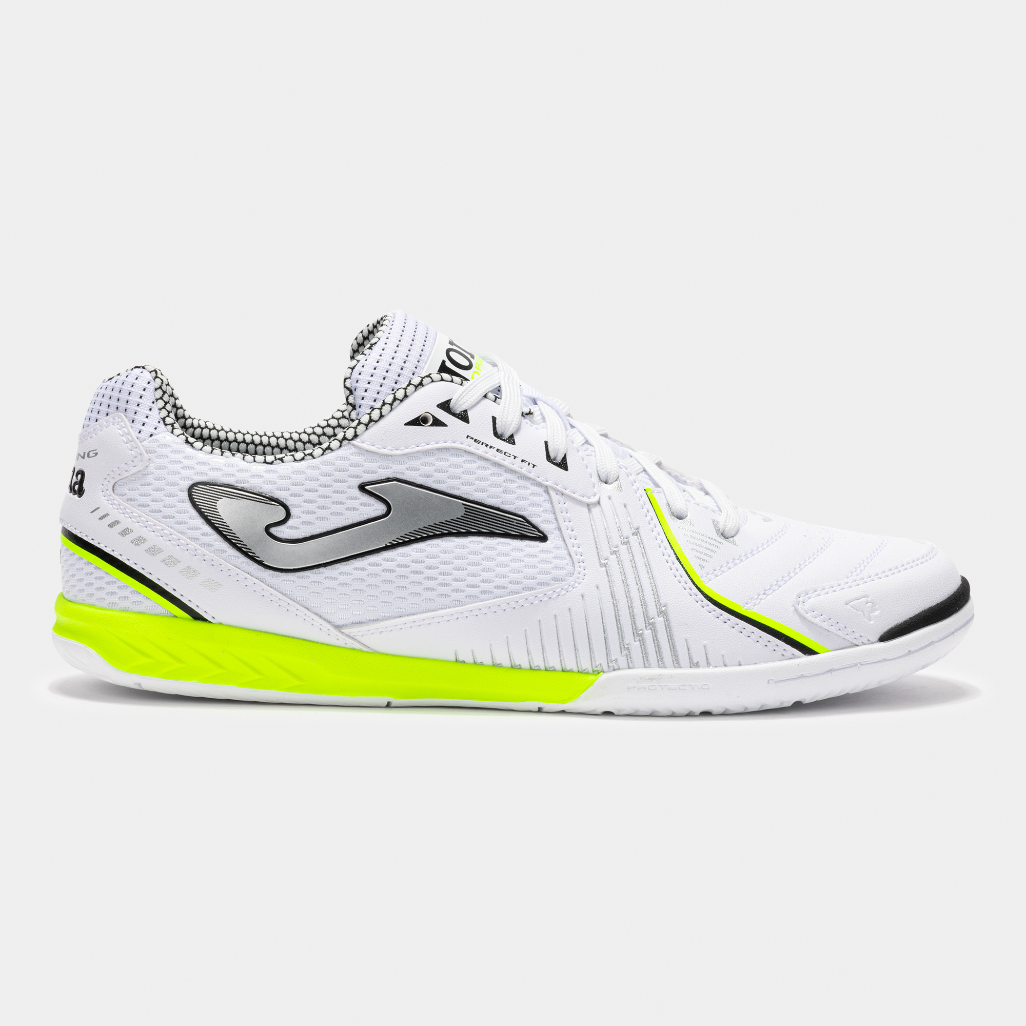 Zapatilla Fútbol Sala Adulto Joma Dribling 2502 Blanco Resistente