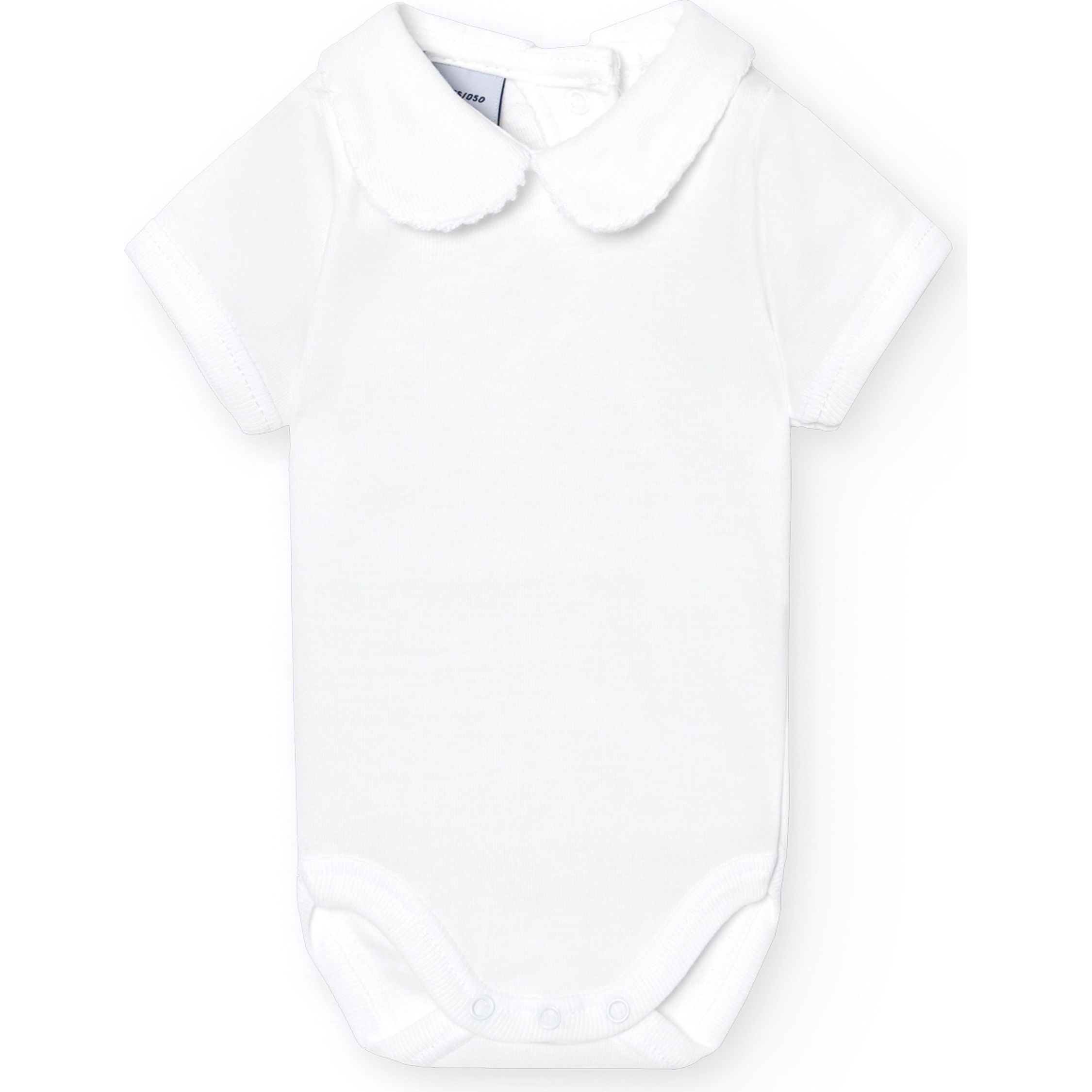 Babidu - Bodys para bebé con cuello de bebé, de manga corta, hecho 100% de algodón fabricado en España - Body de bebé hecho por Babidu, suave y cómodo