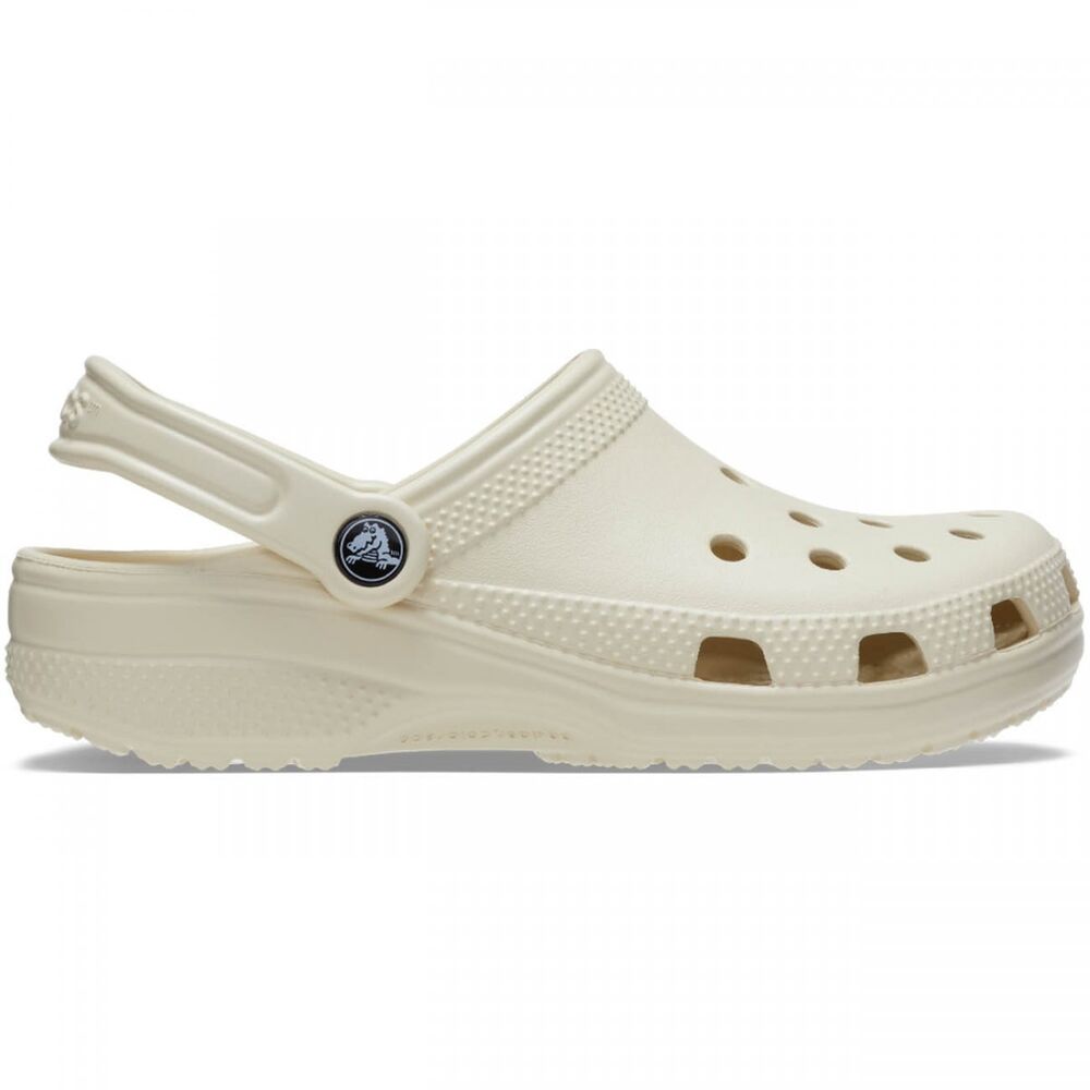 Zuecos Beige Crocs Classic U Bone