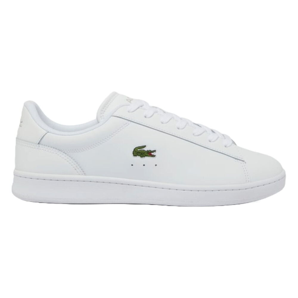 Zapatillas Blancas Lacoste Carnaby Set de Piel con Suela de Goma