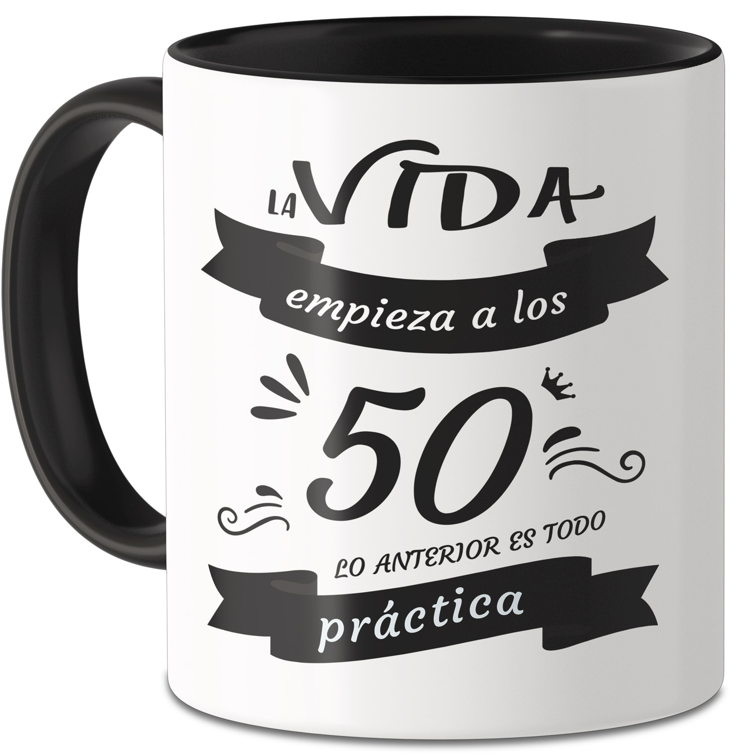 Artree | Taza cerámica para regalo de Cumpleaños , tazas de desayuno originales para te, infusiones o café con mensaje. Regalos originales para hombre y mujer feliz cumpleaños