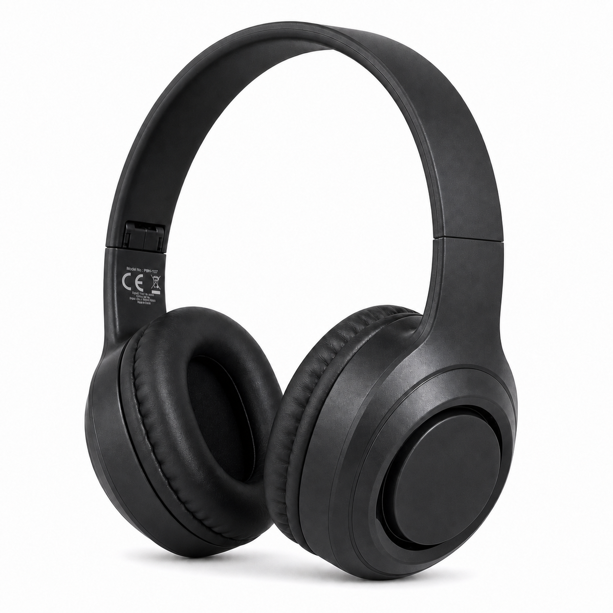 PRITECH Auriculares Inalámbricos Bluetooth PBP-1137 Diadema Headset con Micrófono, Batería de Larga Duración hasta 40h de Música y Llamadas, Cascos Inalámbricos para Móvil, PC y TV