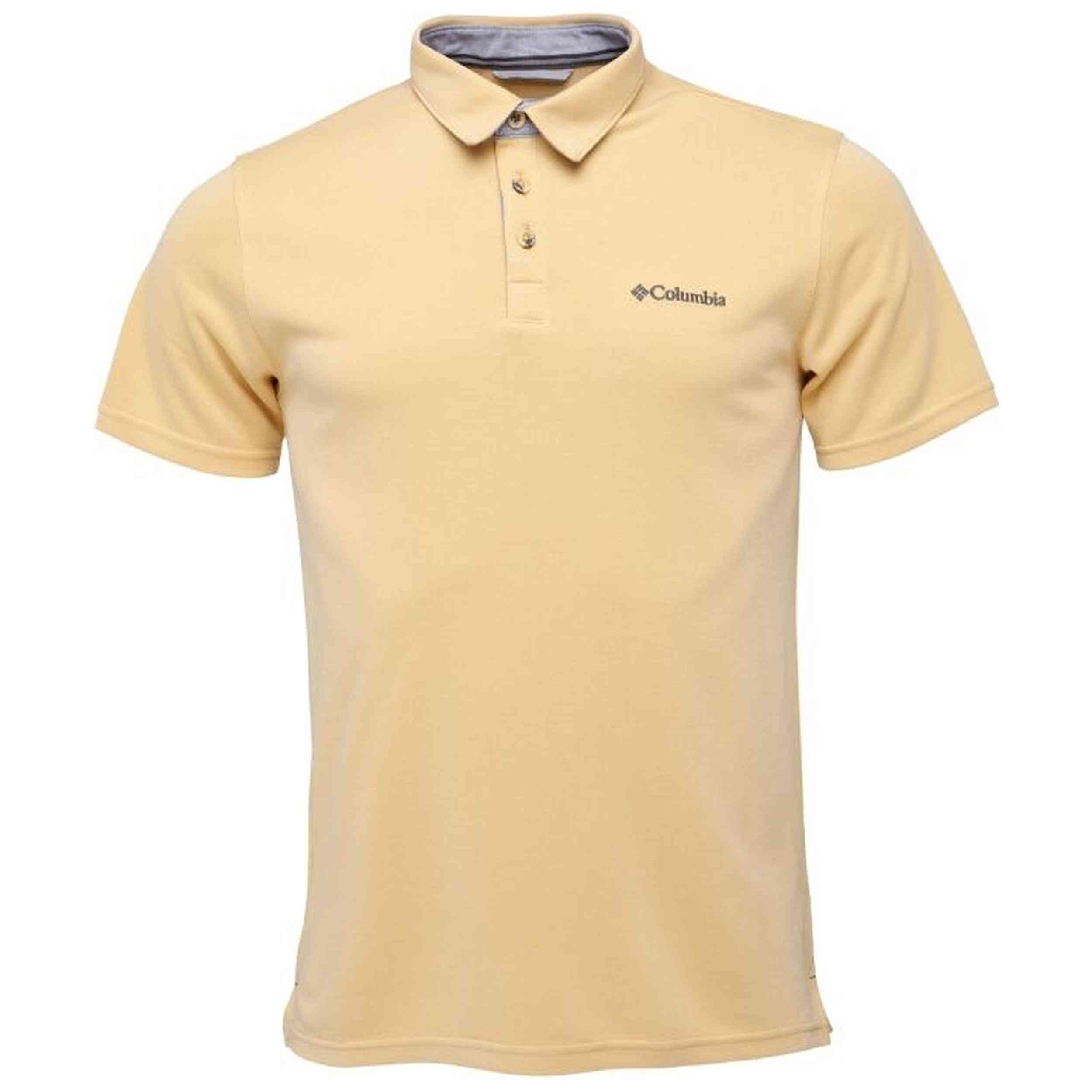 Polo De Manga Corta Columbia modelo 1772721715 para Hombre en color Amarillo