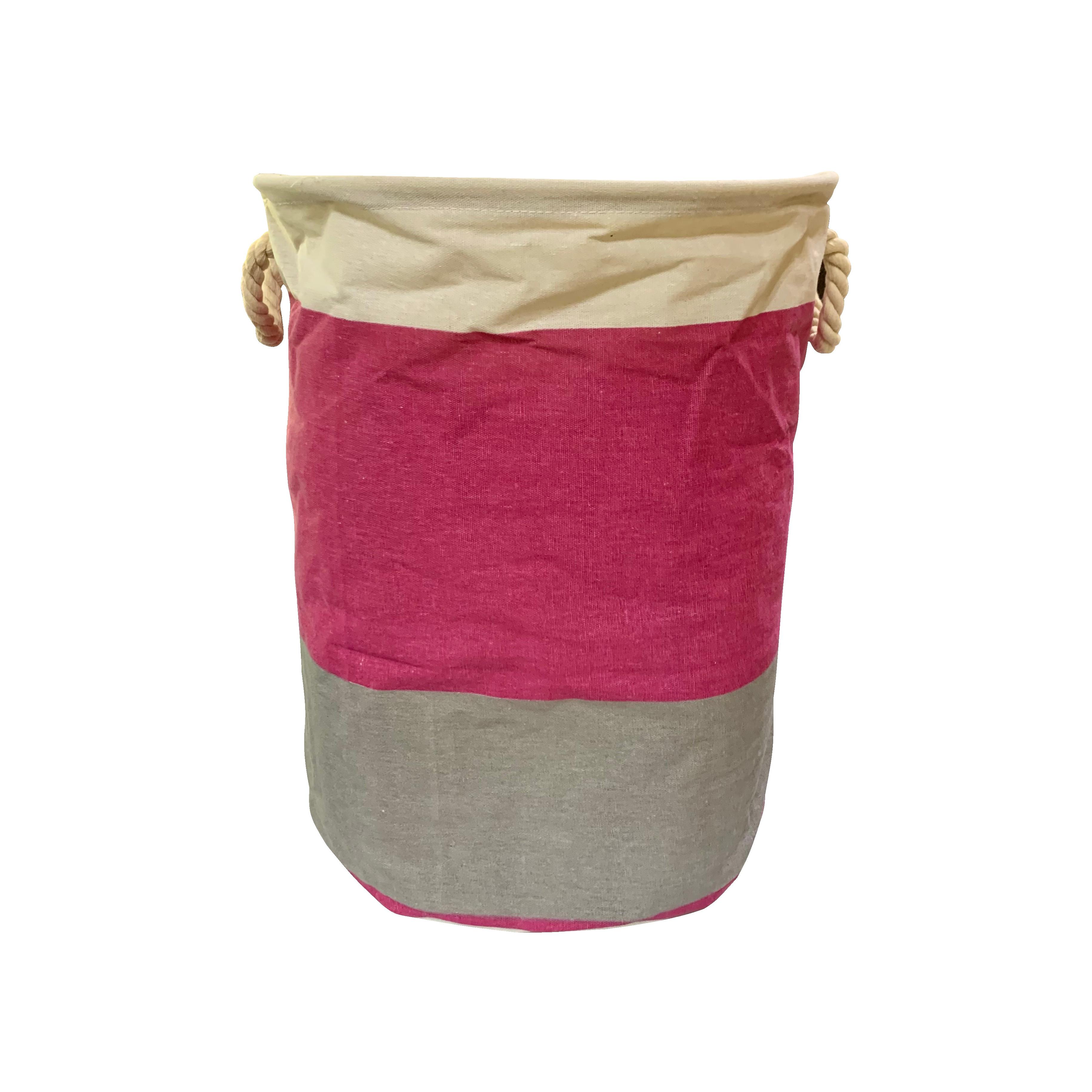 CESTO PARA ROPA SUCIA AMIKO MODELO FLASH CON MEDIDA 49X38X38 CMS.