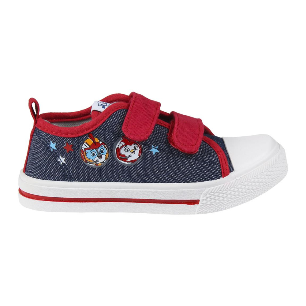 Top Wing Cerdá Zapatillas Niño Azul Loneta Estampada Velcro Oficial